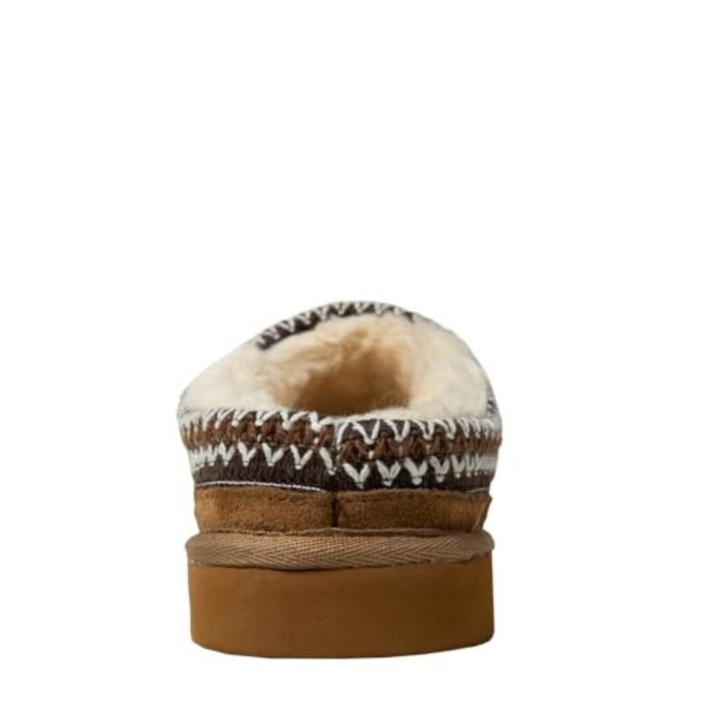 Lamo Women's Slip-on Slippers JULES Chestnut Leather Sz. 7 US 38 EU NEW~~EW2350 - Picture 13 of 15